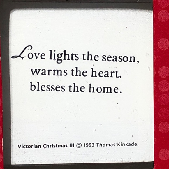 Hallmark Ornament Thomas Kinkade Holiday Painter of Light Snowman Christmas Tree - Picture 3 of 13